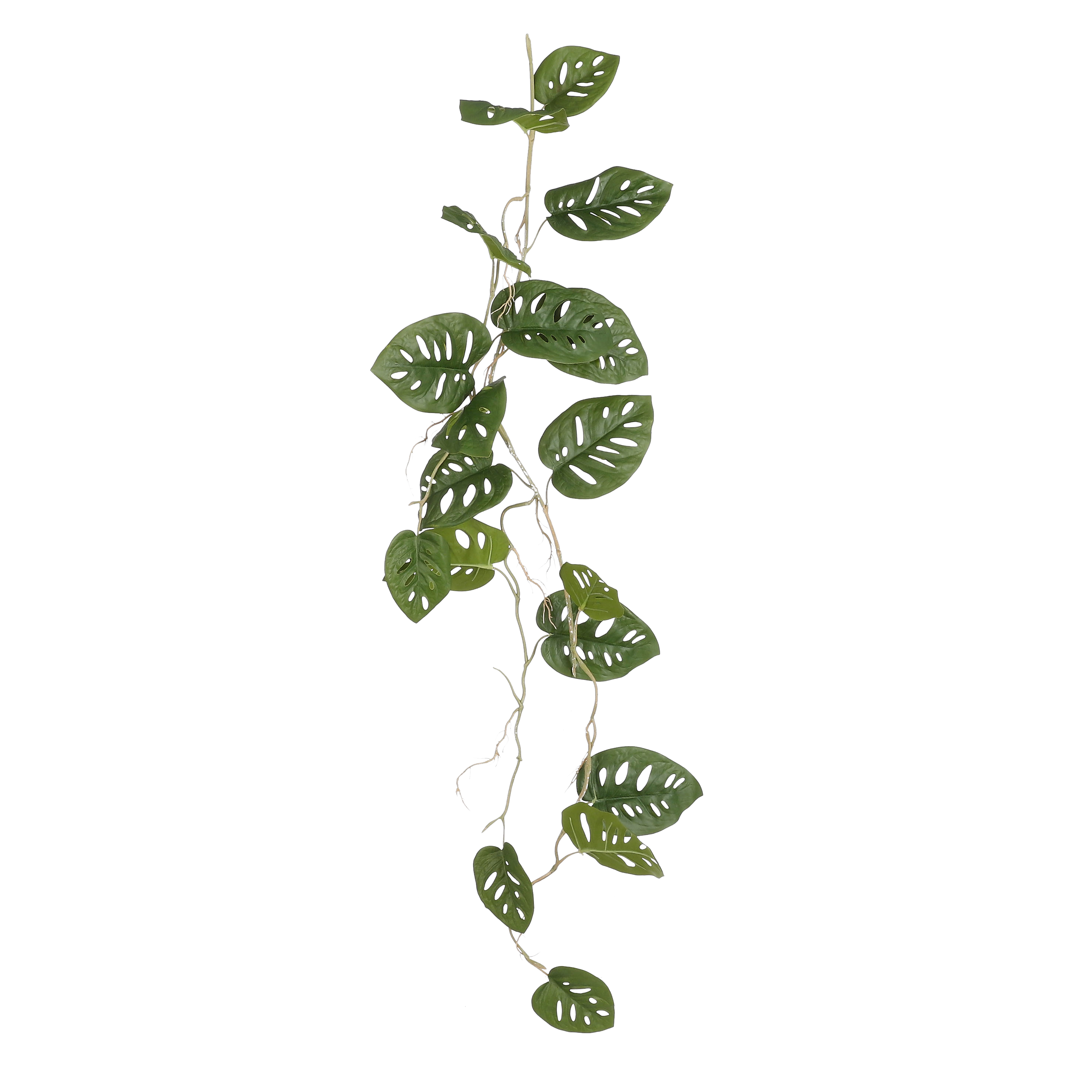 Mica Decorations Monstera Kunstplant Slinger - L115 x B34 x H10 cm - Groen - Mica Decorations Monstera Kunstplant Slinger - L115 x B34 x H10 cm - Groen -